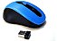 Mouse Sem Fio 1600Dpi USB 2.4ghz Compacto - Azul - 82007 - Imagem 1