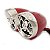Caixa de Som e Alarme com Bluetooth Usb Sd Fm para Moto - Vermelho - 82559 - Imagem 1