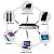 Amplificador Som Ambiente Slim 80w Bluetooth 5 Canais - 82422 - Imagem 3