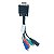 Cabo Adaptador para Vga-tv S-video 3 Rca Av - 81651 - Imagem 1