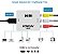 Mini Adaptador Conversor De Hdmi para Rca Compatível com Xbox e Ps3 - 81789 - Imagem 2