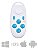 Mini Controle via Bluetooth para Celular Android IOS - Branco - 81530 - Imagem 3
