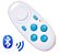 Mini Controle via Bluetooth para Celular Android IOS - Branco - 81530 - Imagem 1
