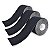 Bandagem Adesiva de Fita para Cinesiologia Muscular e Fisioterapia - Preto - 83111-2 - Imagem 2