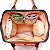 Bolsa de Bebê Maternidade com Compartimento Térmico - Salmão - 83095 - Imagem 2