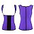 Cinta Corselete Ajustável Modeladora com Alça para Abdômen - Roxo Tamanho XL - 82029 - Imagem 1