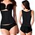 Cinta Corselete Ajustável Modeladora com Alça para Abdômen - Preto Tamanho XXXL - 82029 - Imagem 2