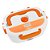 Marmita Elétrica 12v Aquecedora de Alimentos para Carro Lunch Box  - Laranja - 82672-3 - Imagem 2