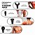 Pistola de Massagem Muscular Profunda - Preta - 83042 - Imagem 4