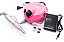 Motor Manicure Lixa e Polidor de Unha Elétrica Profissional - Rosa - 82329 - 82329 - Imagem 7