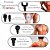 Pistola Massageadora Profissional Relaxamento Muscular - Prata - 82227 - Imagem 4