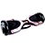 Skate Elétrico Hoverboard Original 6,5" Led com Alça - Preto com Rosa Camuflado - 27068 - Imagem 2
