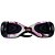 Skate Elétrico Hoverboard Original 6,5" Led com Alça - Preto com Rosa Camuflado - 27068 - Imagem 1