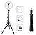 Iluminador Ring Light Led 10 Polegadas + Tripé 160cm - 82242 - Imagem 1