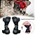 Suporte Apoio Para Joelhos Exercicios Caminhada Corrida Knee Joint Pads - Preto - 81640 - Imagem 2