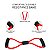 Elástico Extensor Para Exercício Crossfit Funcional Academia Azul - 81189 - Imagem 3