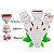 Depilador Elétrico Feminino Usb Recarregável 3 Em 1 Completo Branco - 82913 - Imagem 3