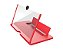 Projetor Amplificador de Tela Suporte Para Celular Vermelho - 82120 - Imagem 1