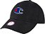 BONÉ CHAMPION TWILL HAT FLAG ABA CURVA PRETO - Imagem 1