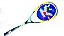 RAQUETE SQUASH VICTOR RED JET XT 180 GRAMAS - Imagem 1