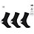 KIT MEIAS HOAHI SPORT CANO ALTO MASCULINA 3 PARES - Imagem 2
