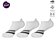 KIT MEIAS HOAHI TECH CANO CURTO FEMININA BRANCA - Imagem 3