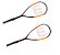 2 RAQUETES SQUASH WILSON HAMMER 130 GRAMAS - Imagem 1