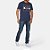 CAMISETA PUMA FOIL TEE AZUL ESCURO - Imagem 4