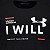 CAMISETA UNDER ARMOUR I WILL SPORTSTYLE PRETA - Imagem 5