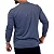 BLUSA MORMAII MASCULINA MANGA LONGA AZUL - Imagem 2