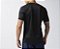 CAMISETA REEBOK SS TEE PRETA MASCULINA - Imagem 2