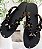 Chinelo Havaiana Top Preto com Cabedal Flor - Imagem 2