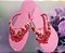 Chinelo Havaianas Slim Rosa com Cabedal Sereia - Imagem 2