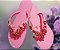 Chinelo Havaianas Slim Rosa com Cabedal Sereia - Imagem 3