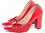 Sapato Scarpin Verniz Vermelho - Imagem 3