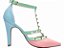 Sapato Scarpin Tricolor - Imagem 5