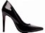 Sapato Scarpin Verniz Preto Salto 12 - Imagem 5