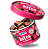 BITES DE FRAMBOESA COM CHOCOLATE (100G) - Imagem 1