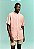CAMISA LINHO MC STONE WASH SALMON - Imagem 1