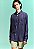 CAMISA LINHO STONE AZUL CARBONO - Imagem 1