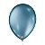 BALÃO LISO REDONDO - SÃO ROQUE Nº 09 - METÁLICO - AZUL - Pacote com 25 unidades - Imagem 1