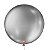 BALÃO LISO REDONDO - SÃO ROQUE Nº 05 - METÁLICO PRATEADO - Pacote com 25 unidades - Imagem 1