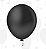 BALÃO LISO REDONDO - PIC PIC Nº 16 - PRETO - Pacote com 12 unidades - Imagem 1