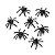 MINI BRINQUEDO -  ARANHA PRETA - 10 unidades - Imagem 1