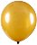 BALÃO LISO - ART-LATEX Nº 09 - METAL (EFEITO PEROLADO) - OURO - Pacote com 50 unidades - Imagem 1