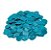 CONFETE METALIZADO PARA BALÃO - AZUL TIFFANY - Pacote com 20 g - Imagem 1