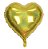 BALÃO METALIZADO CORAÇÃO - HOLOGRÁFICO DOURADO - SÃO ROQUE - 45 CM - 1 unidade - Imagem 1
