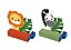 CAIXA BIS COMPOSÊ SAFARI ( ZEBRA E LEÃO ) - Pacote com 8 unidade - Imagem 1