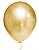 BALÃO PLATINO REDONDO - OURO - PIC PIC Nº 09 - Pacote com 25 unidades - Imagem 1