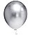 BALÃO PLATINO REDONDO - PRATA - PIC PIC Nº 09 - Pacote com 25 unidades - Imagem 1